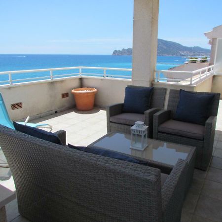 Beach Front Line Penthouse In Altea Eksteriør billede