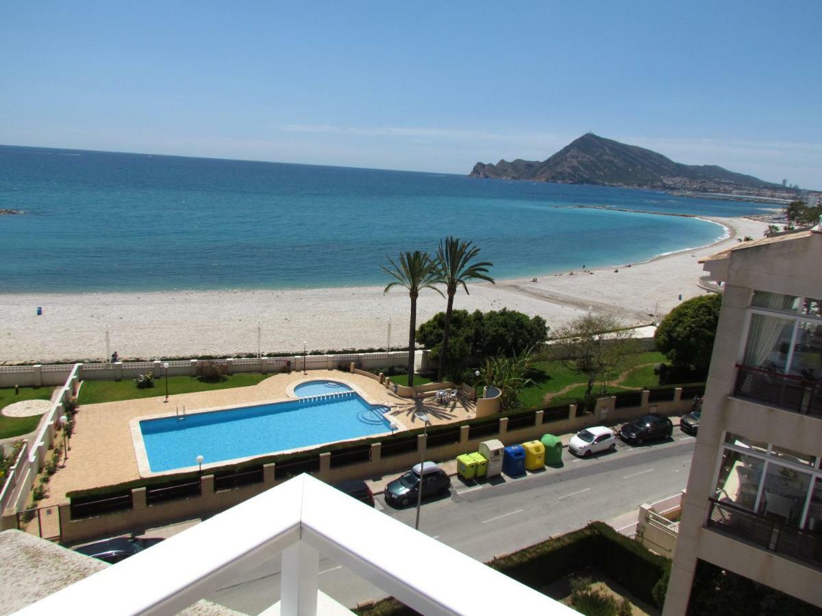 Beach Front Line Penthouse In Altea Eksteriør billede