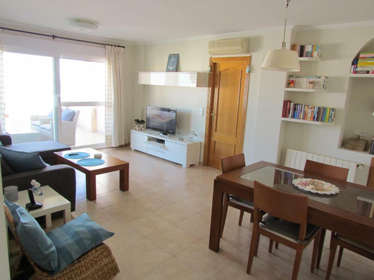 Beach Front Line Penthouse In Altea Eksteriør billede