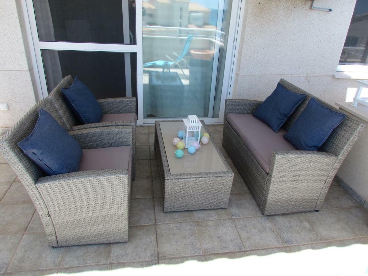 Beach Front Line Penthouse In Altea Eksteriør billede