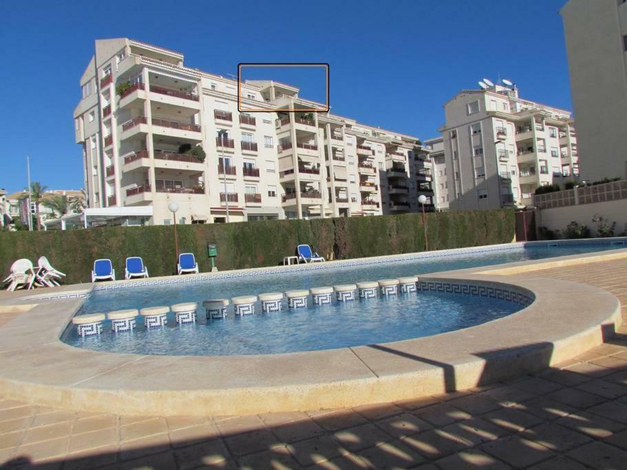 Beach Front Line Penthouse In Altea Eksteriør billede