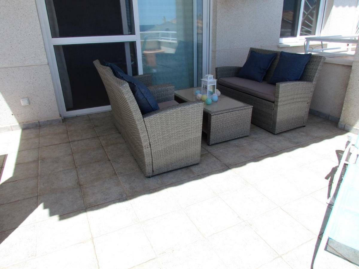 Beach Front Line Penthouse In Altea Eksteriør billede