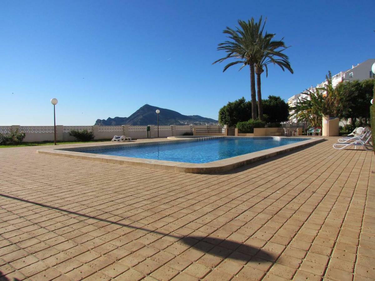 Beach Front Line Penthouse In Altea Eksteriør billede